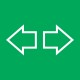 895200 - Green double indicator decal suit 444 series switch. (1pc)